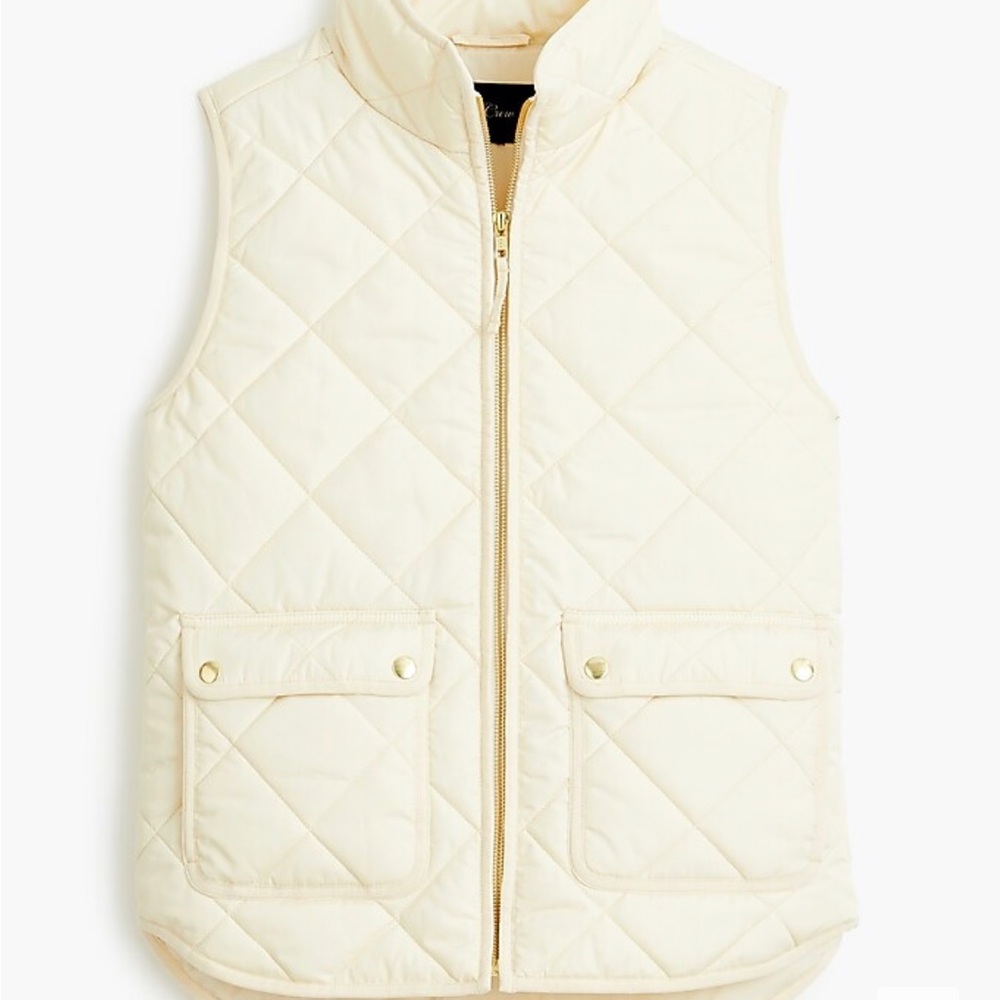 J Crew Excursion vest in recycled poly with PrimaLoft® fill